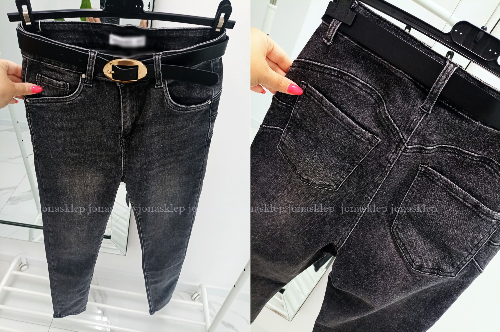 Jeansy Life's  gray push up PLUS SIZE 