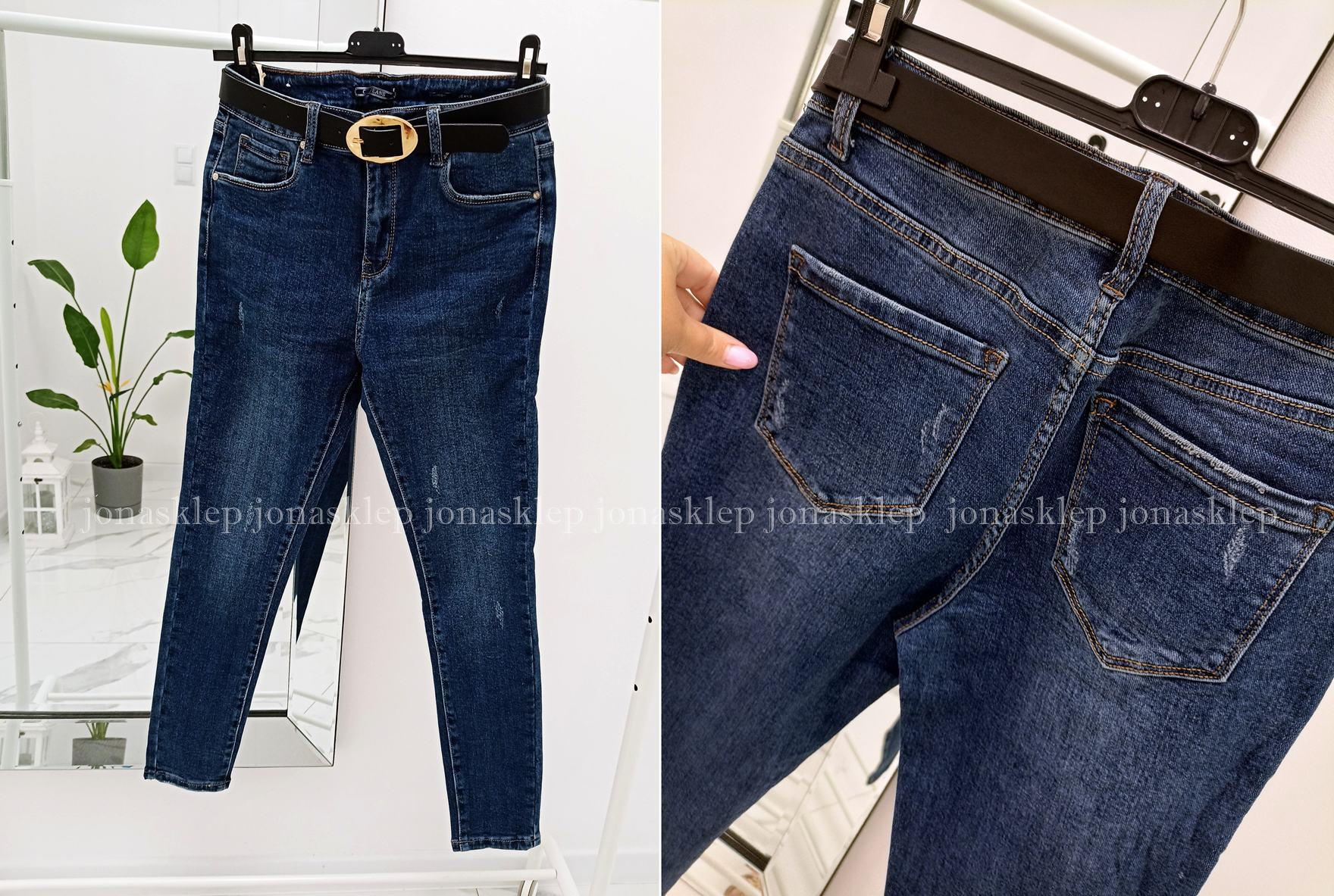 new look SKINNY JEANS przetarcia PLUS SIZE
