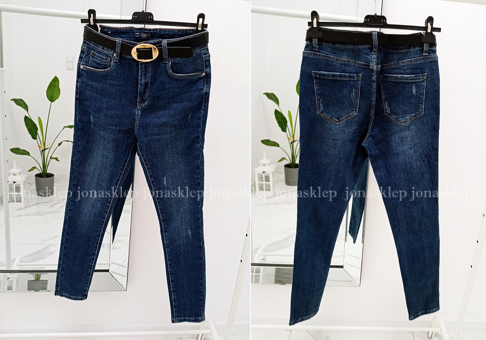 new look SKINNY JEANS przetarcia PLUS SIZE