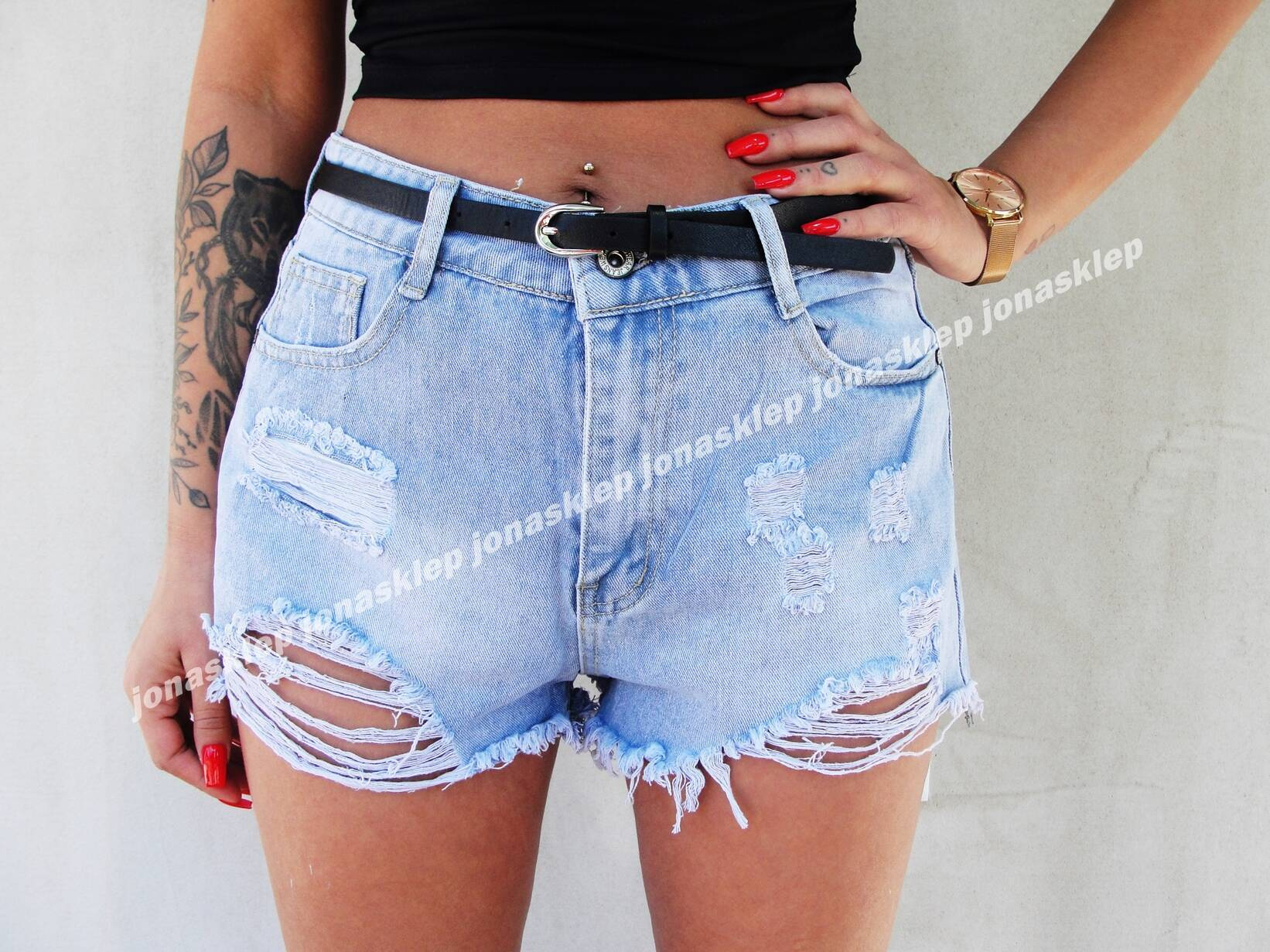 SZORTY premium spodenki dziury