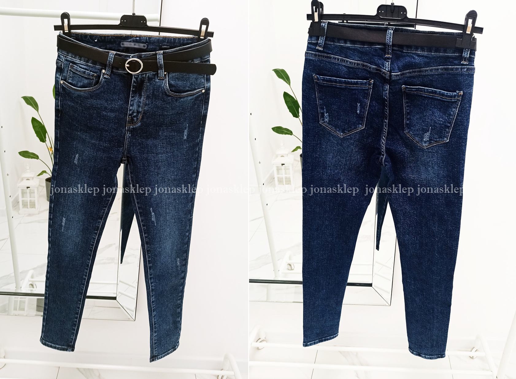 new look SKINNY JEANS przetarcia PLUS SIZE