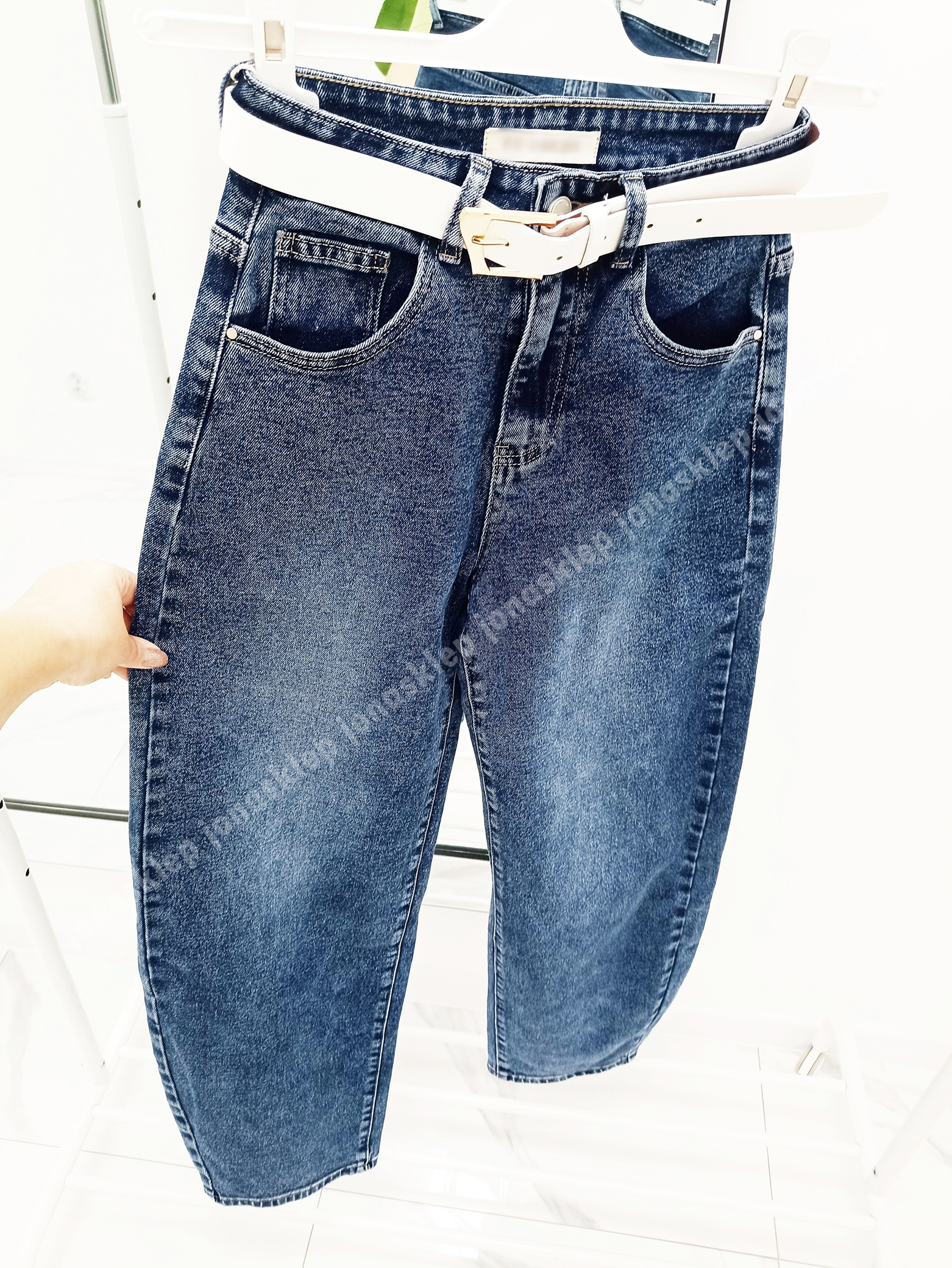 BALLON JEANS BLUE vintage new look LUŹNE