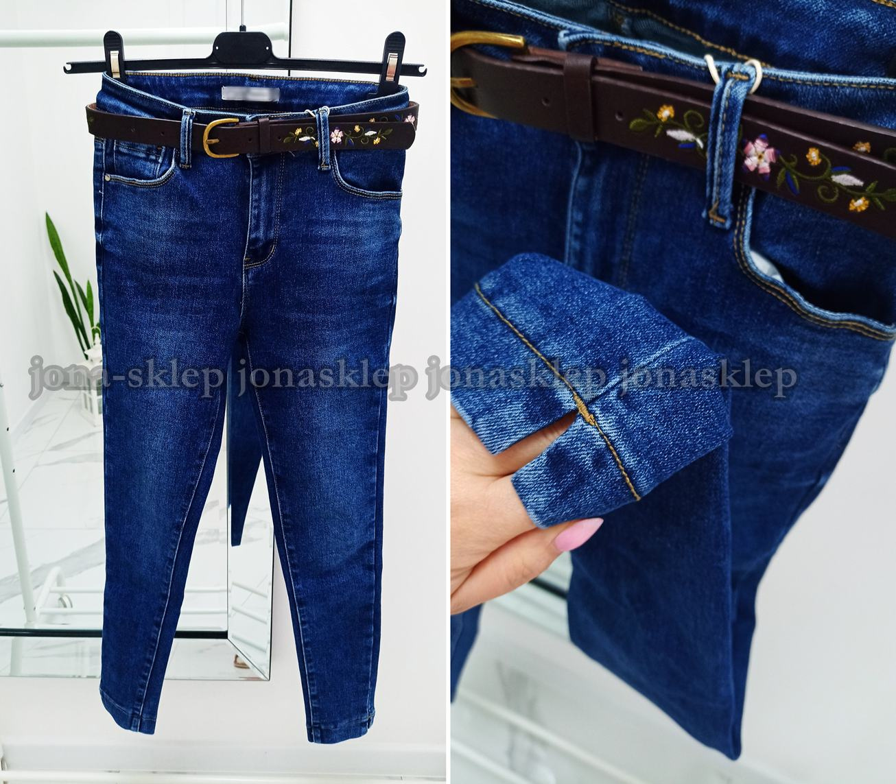 HAFT pasek ciemne rurki PREMIUM rozcięcia