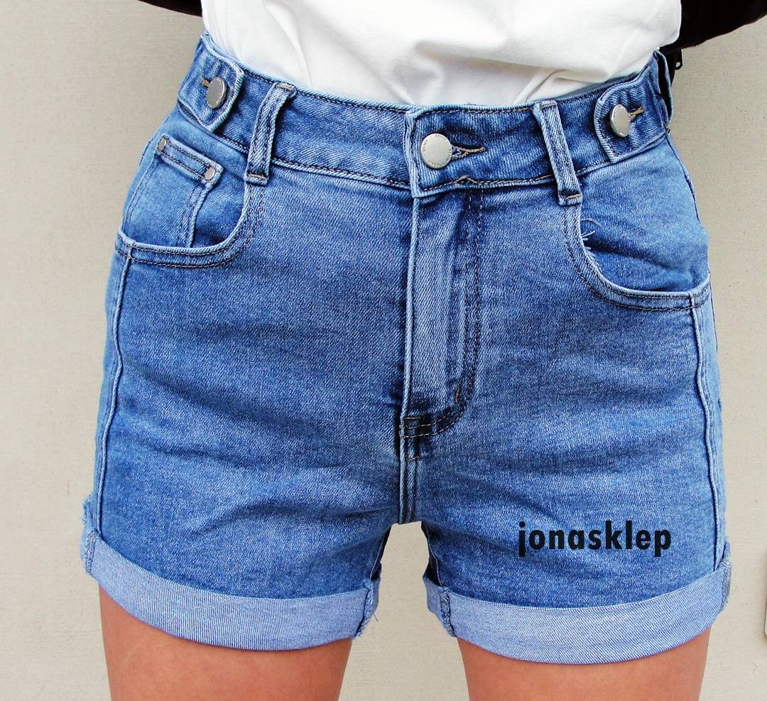 SZORTY premium spodenki podwijane klamry