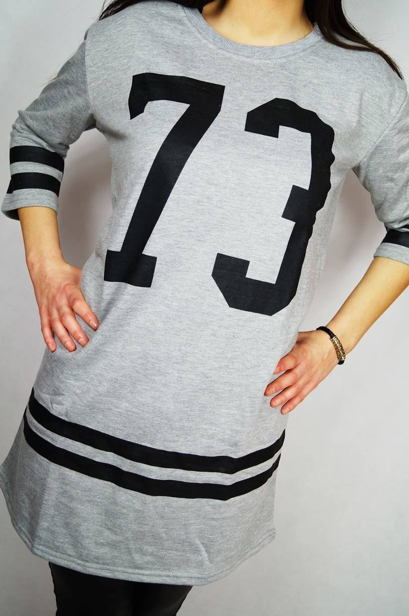 GRAY sportowa tunika cyfry