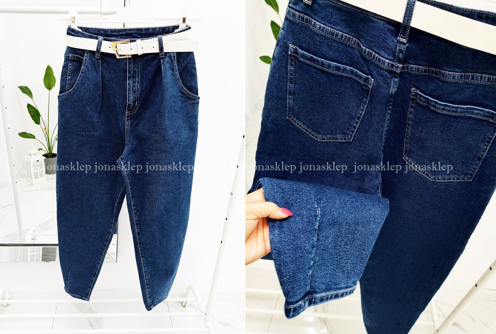 SLOUCHY JEANS paperbag new look LUŹNE 