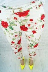 Cygaretki w kwiaty FLOWERS white