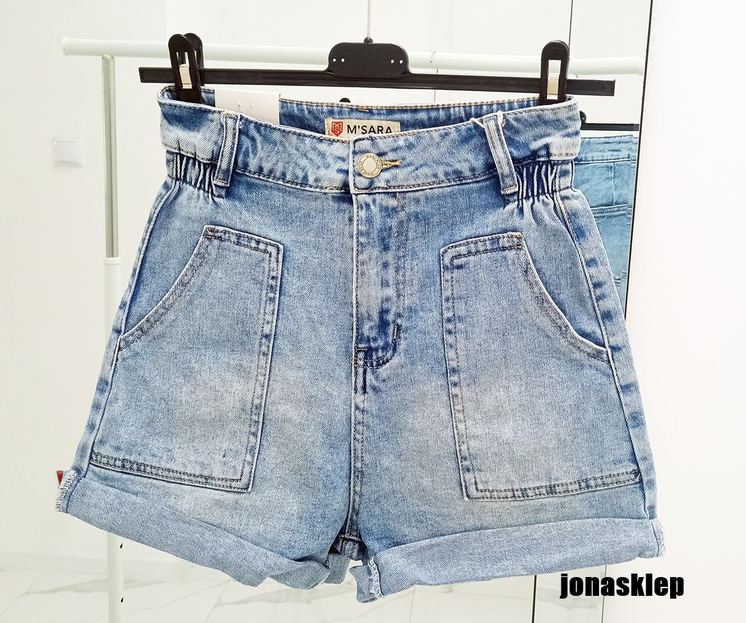 SZORTY hot Vintage kieszenie luźne