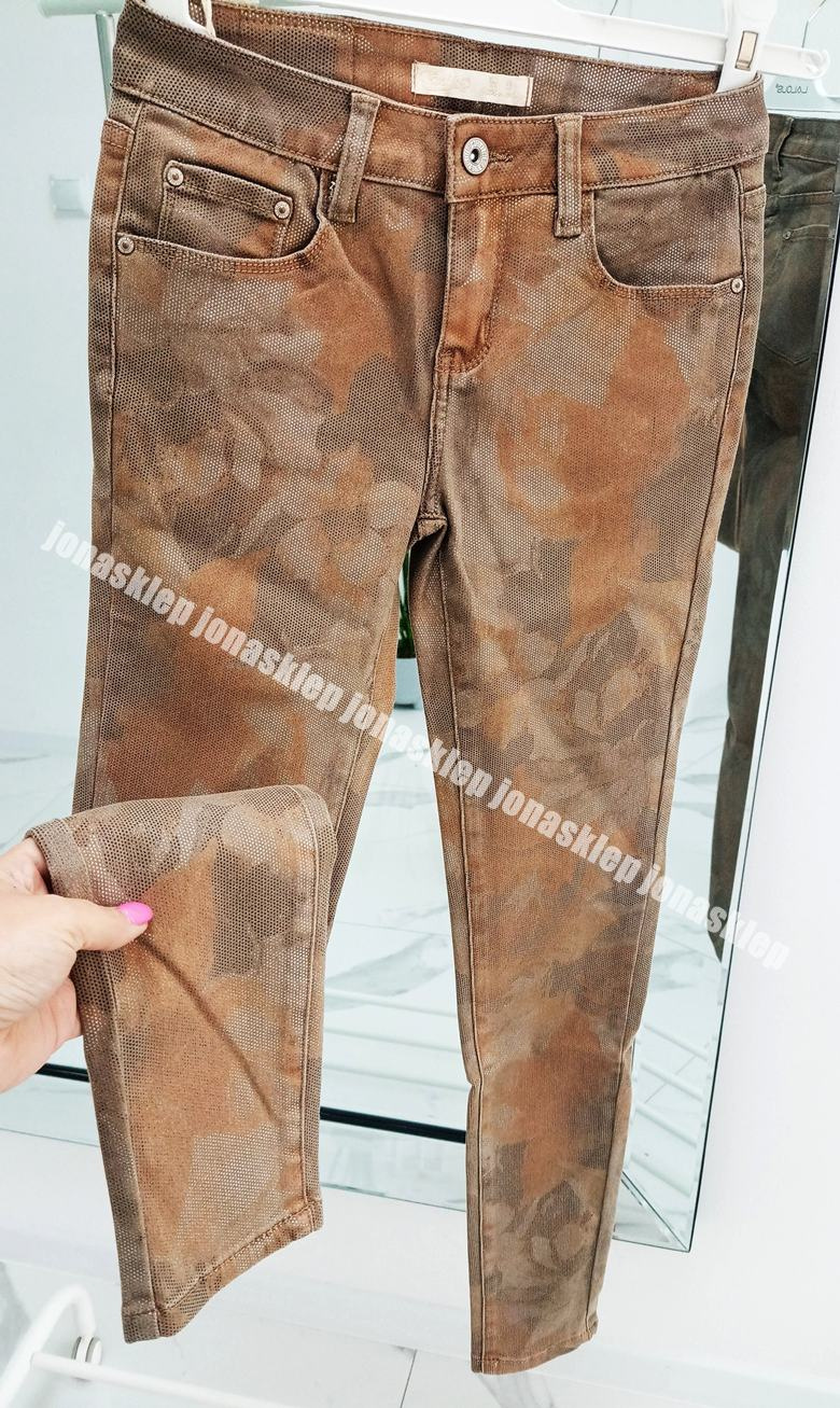 Połyskujące rurki w kwiaty GOLD