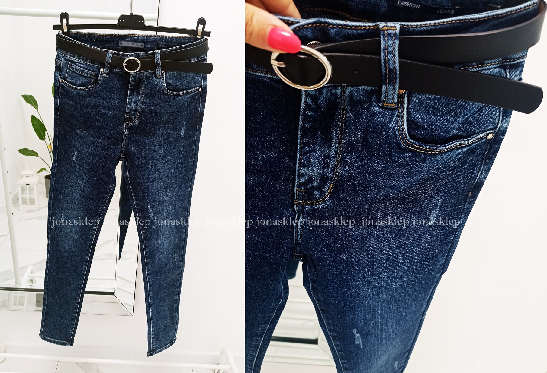 new look SKINNY JEANS przetarcia PLUS SIZE