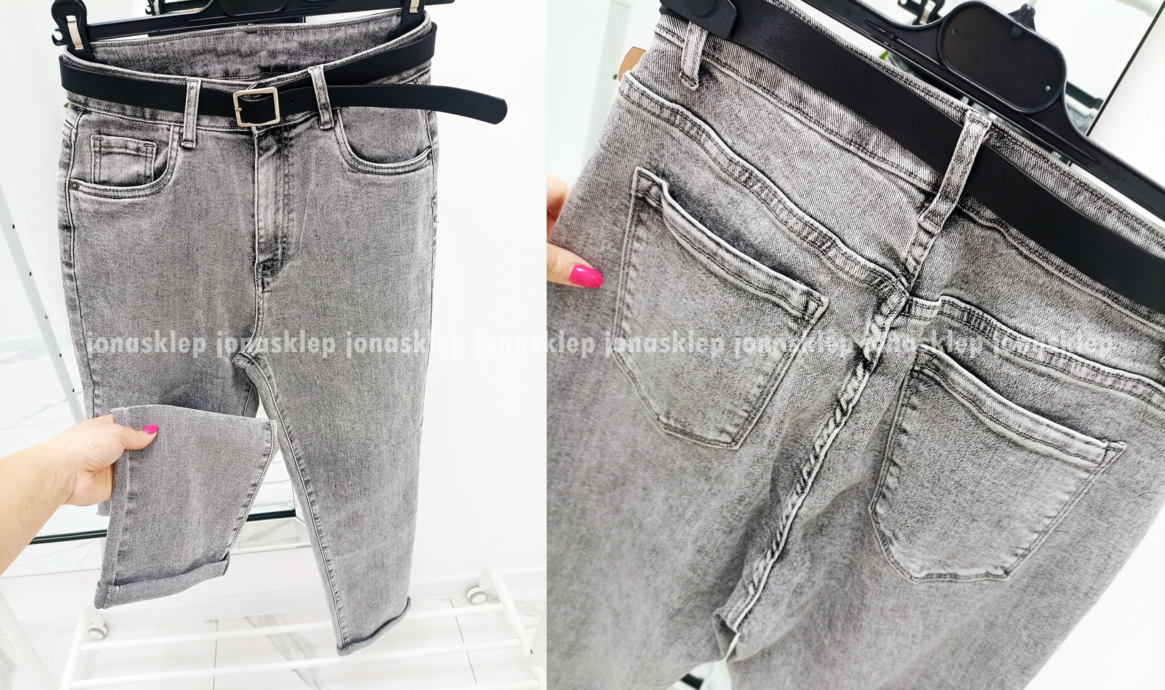 VINTAGE mom fit casual GRAY baggy PLUS SIZE