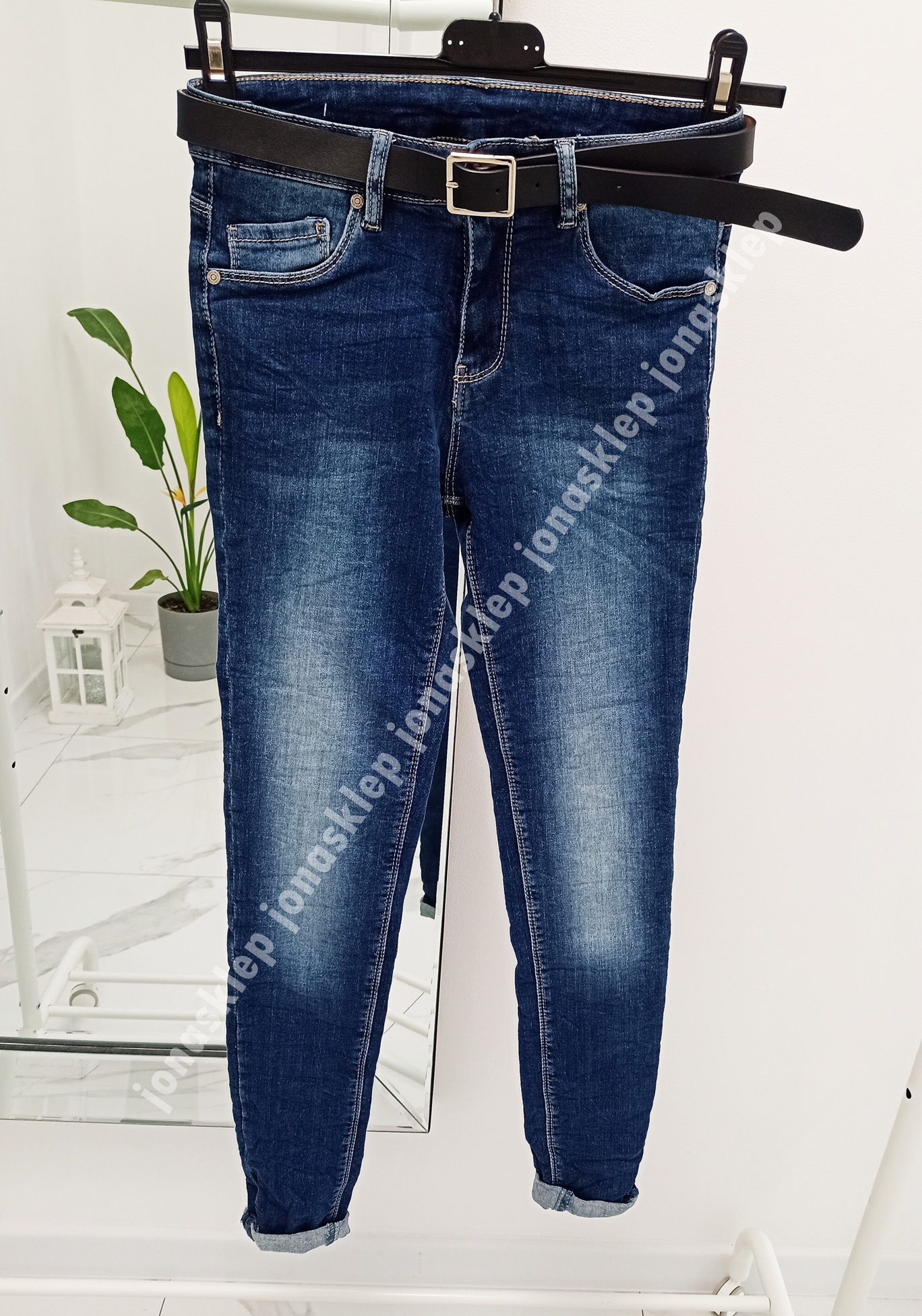 Classic jeans PUSH UP DENIM rurki