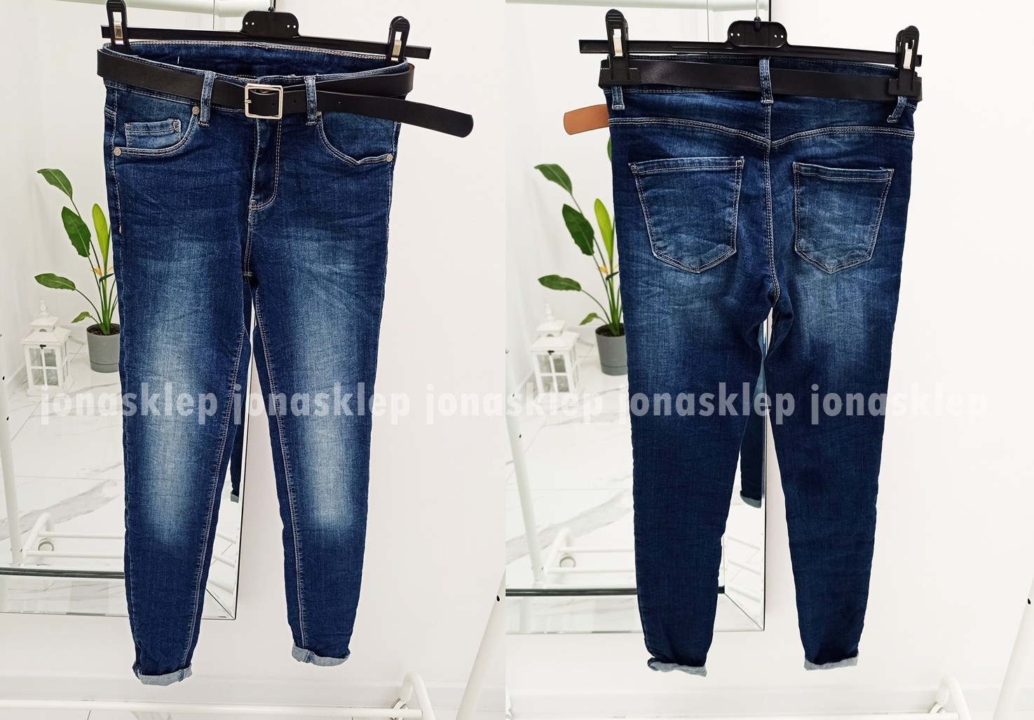 Classic jeans PUSH UP DENIM rurki