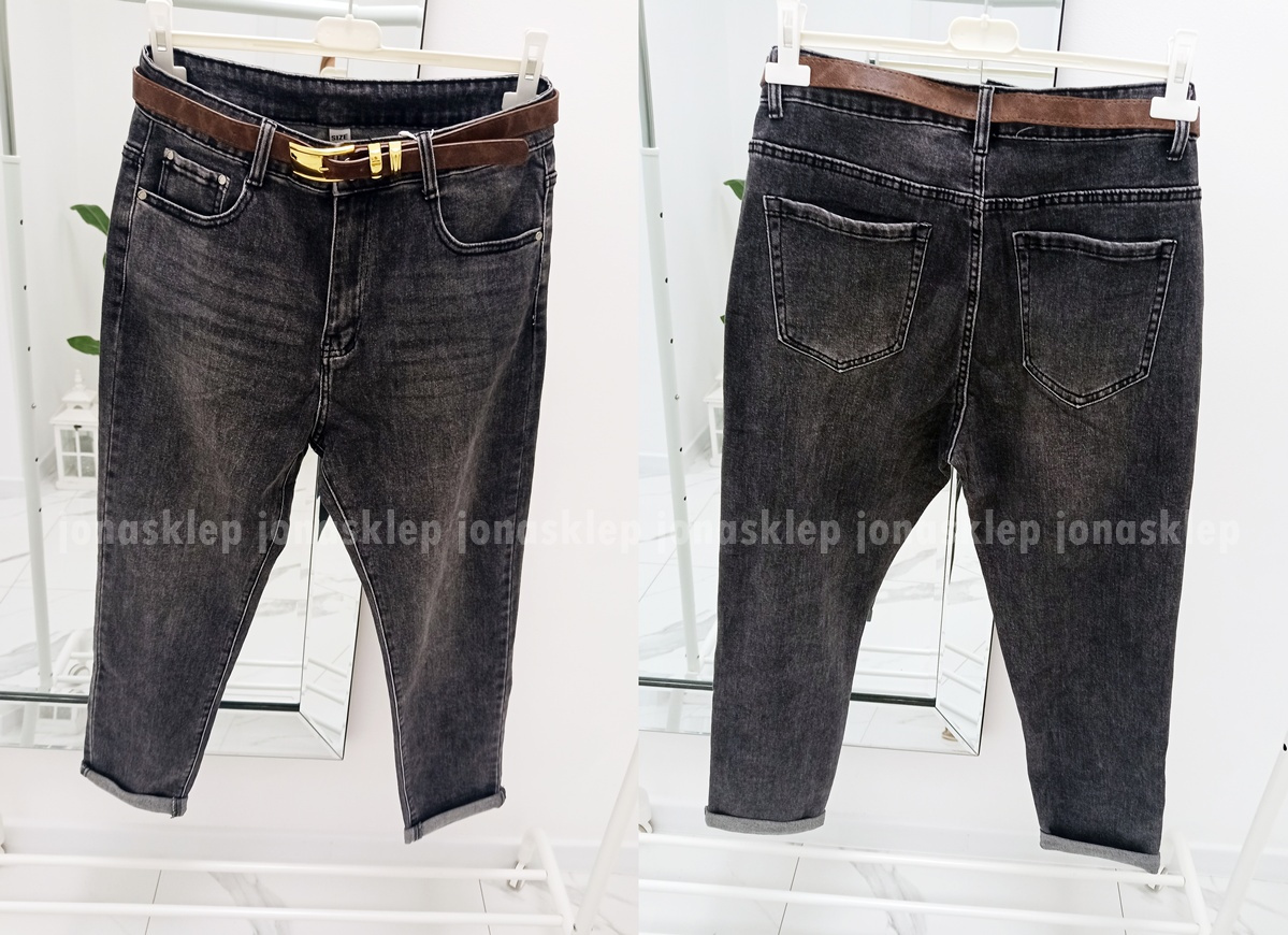 MAYBE mom fit casual GRAY baggy PLUS SIZE