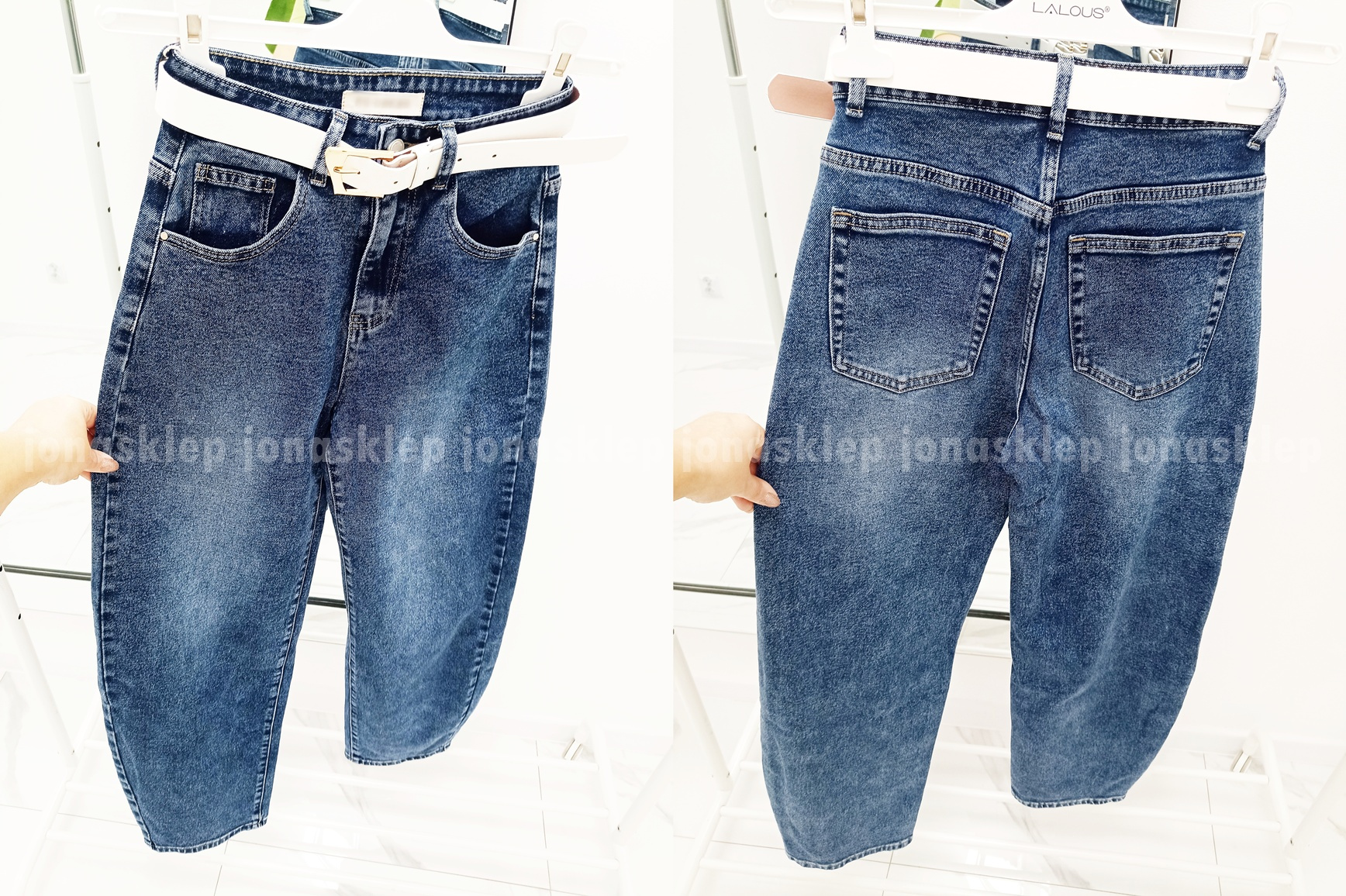 BALLON JEANS BLUE vintage new look LUŹNE