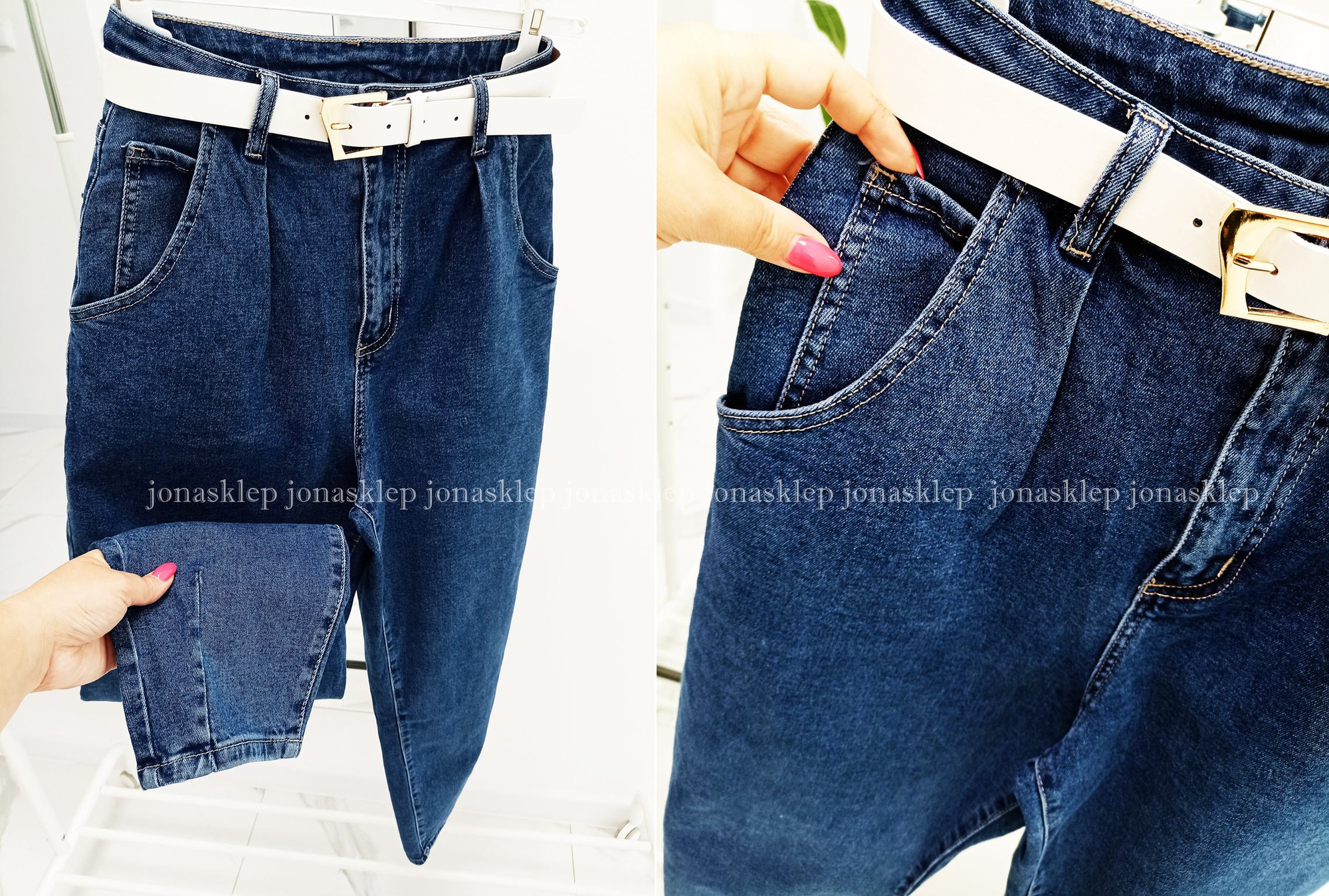 SLOUCHY JEANS paperbag new look LUŹNE 