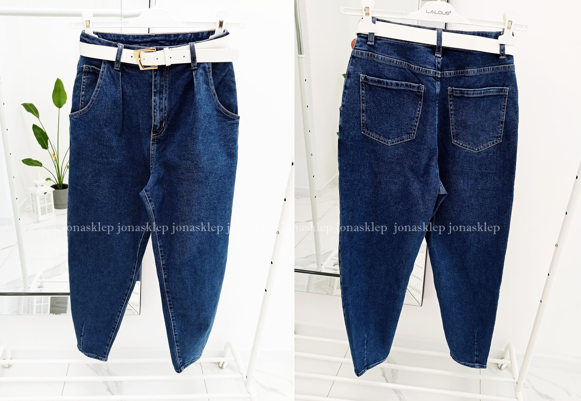 SLOUCHY JEANS paperbag new look LUŹNE 