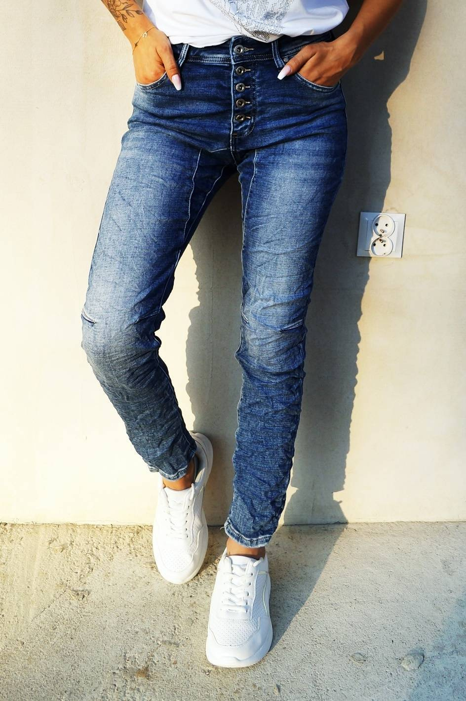 JEANSY BUTTON ZIP MOUNT