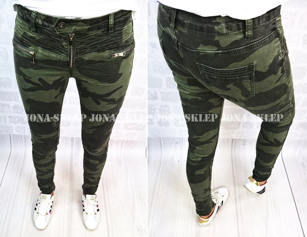  MORO SEXY PAS ZAMKI KHAKI