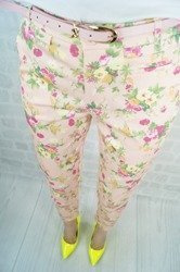 Cygaretki w kwiaty FLOWERS pink