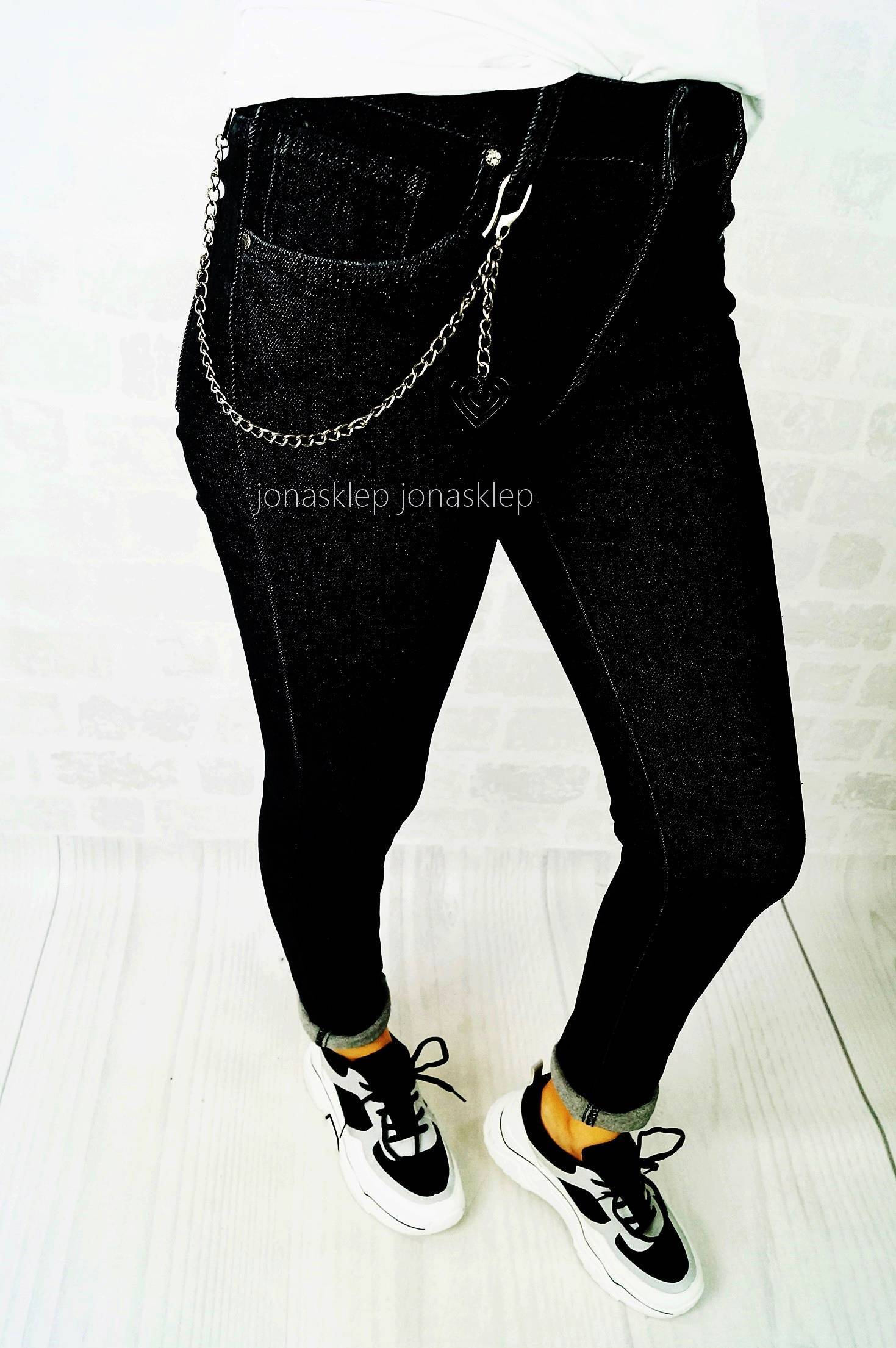 CUDI rurki black ZAWIESZKA łańcuch czarne