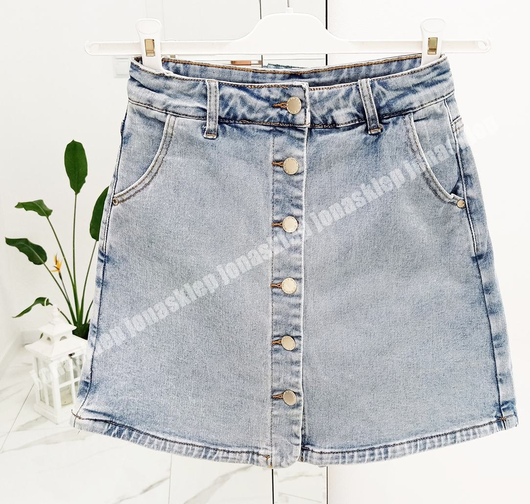 HOT spódnica / spodenki jasna GUZIKI