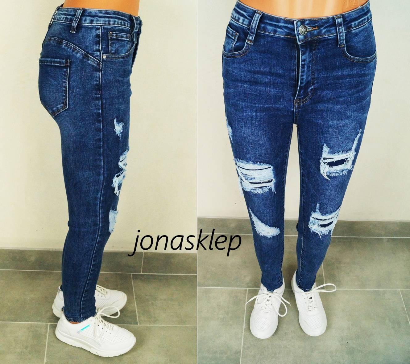 DARK JEANS Z DZIURAMI CATRICE holes