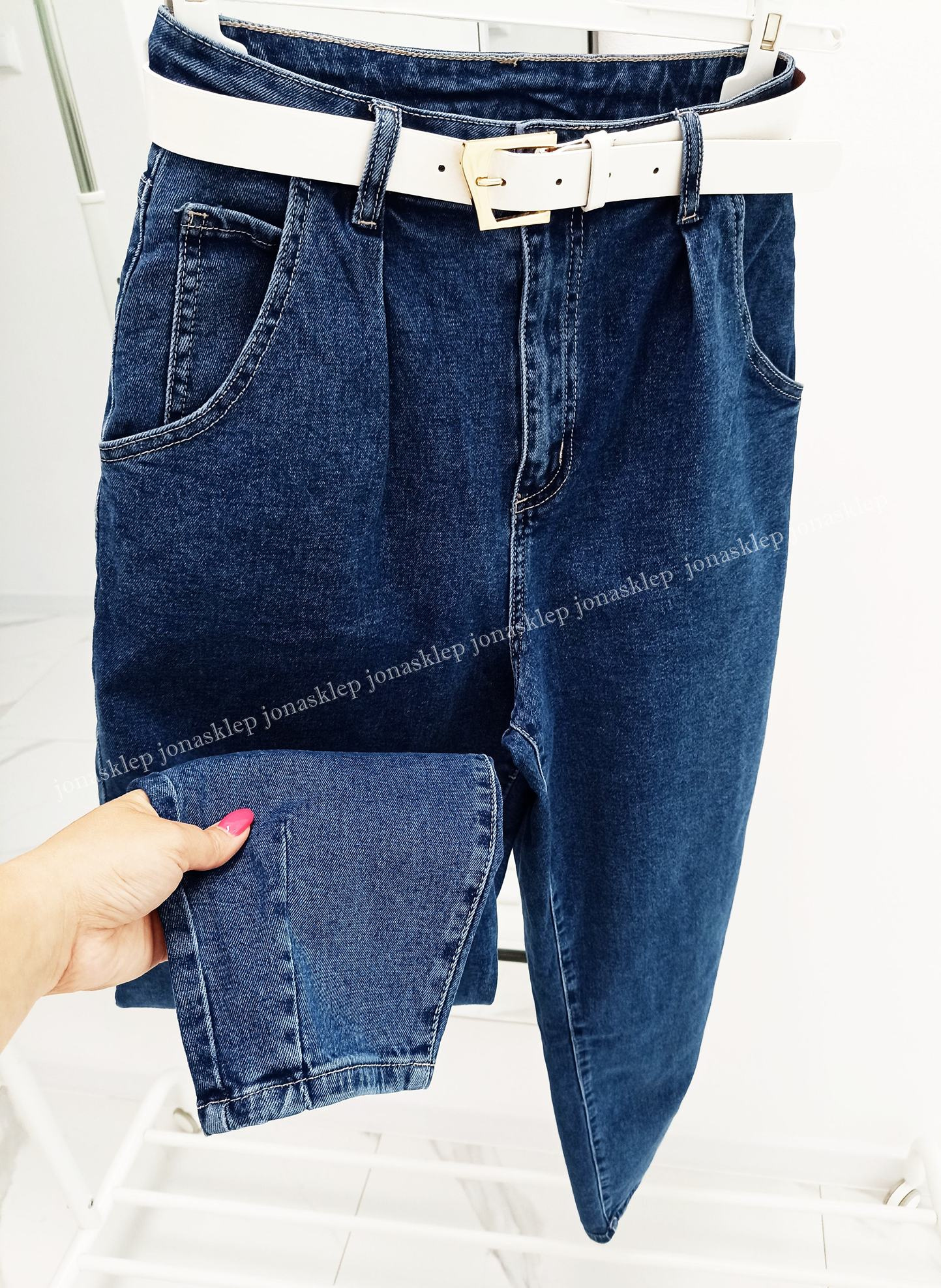 SLOUCHY JEANS paperbag new look LUŹNE 