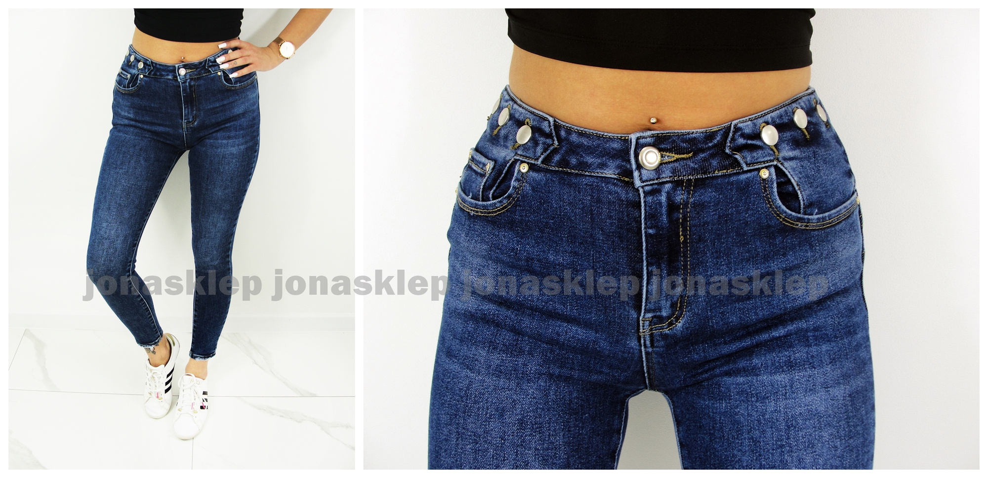 CLASSIC blue jeans PUSH UP RURKI elastic M.Sara